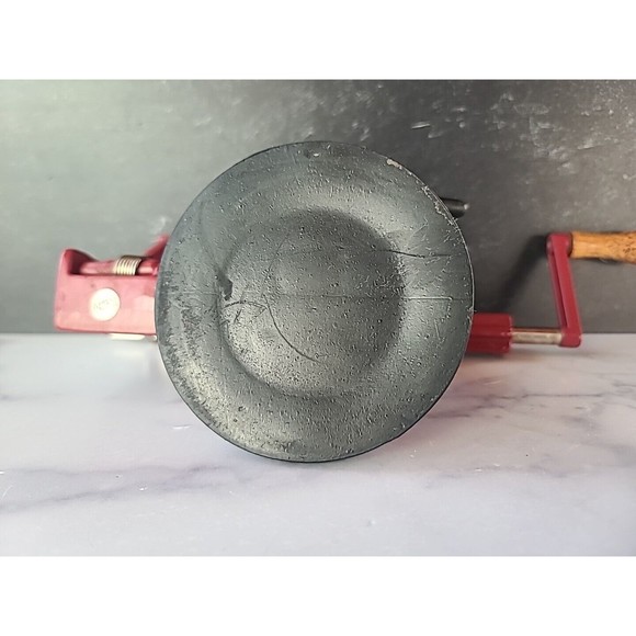 Apple Potato Peeler Corer By Peel Away Durable Metal Heavy Duty Red W Chrome - Picture 9 of 10